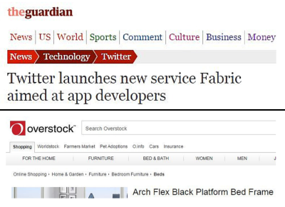 Breadcrumb Examples Breadcrumb Examples