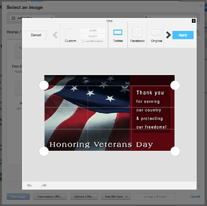 HubSpot Image Editor- Crop