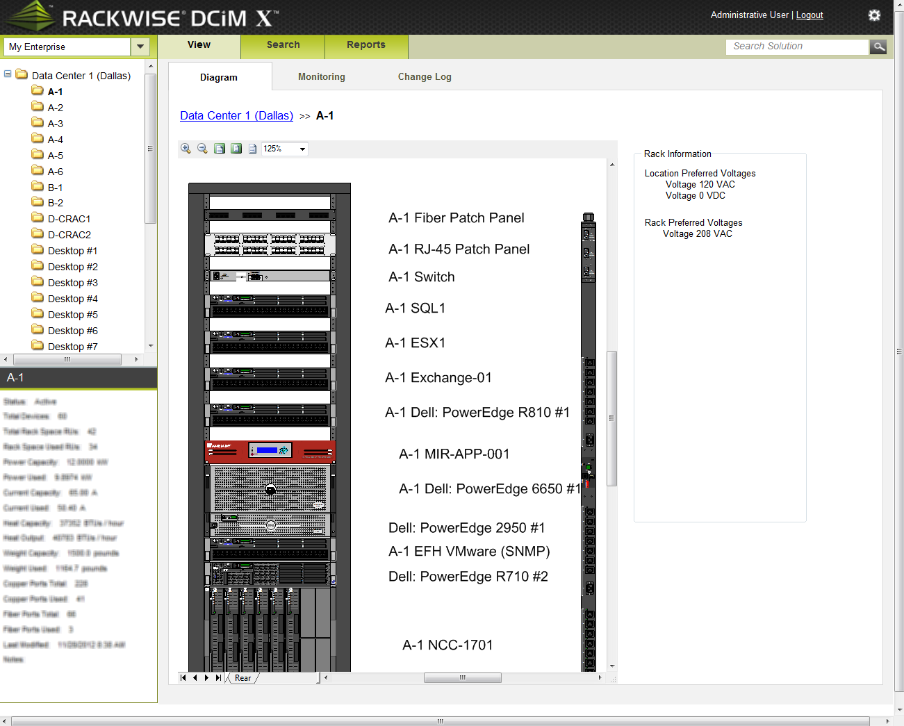 Rack Utilization