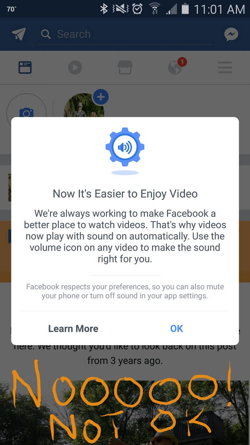 Facebook Auto Play Sound Facebook Auto Play Sound