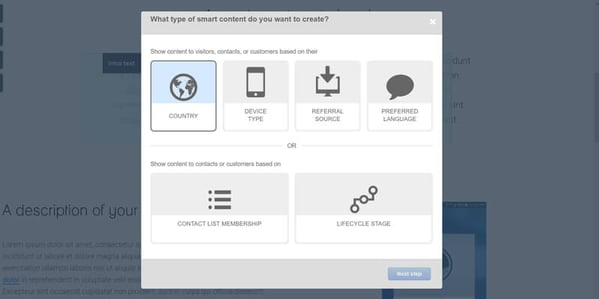 HubSpot's Smart Content Options HubSpot's Smart Content Options