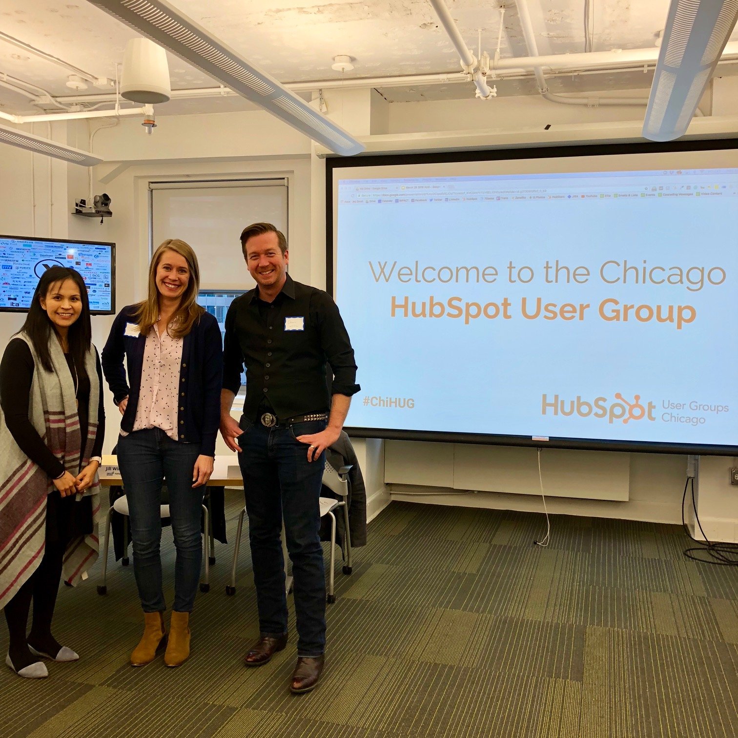 Chicago HubSpot User Group Live Website Review Panelists