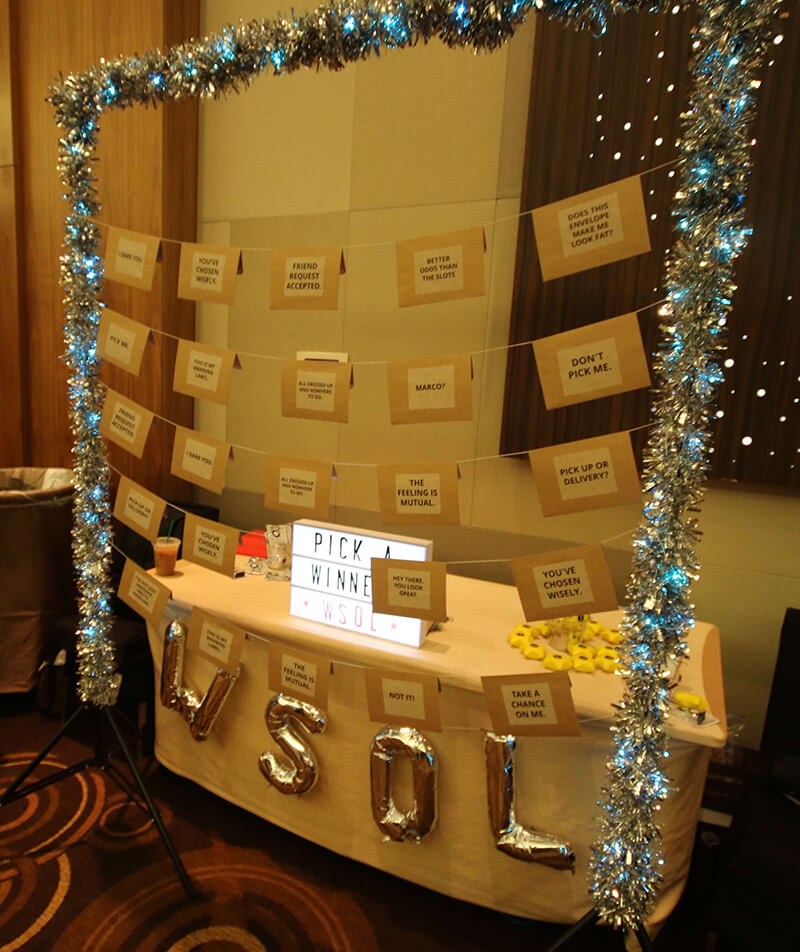 The WSOL booth