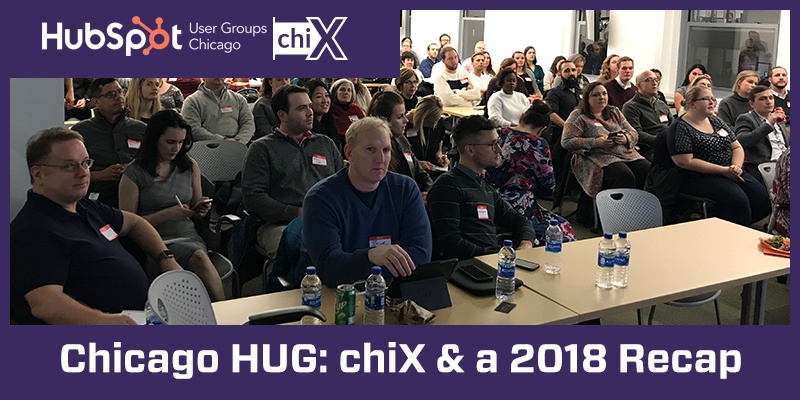 Chicago HUG: chiX & a 2018 Recap