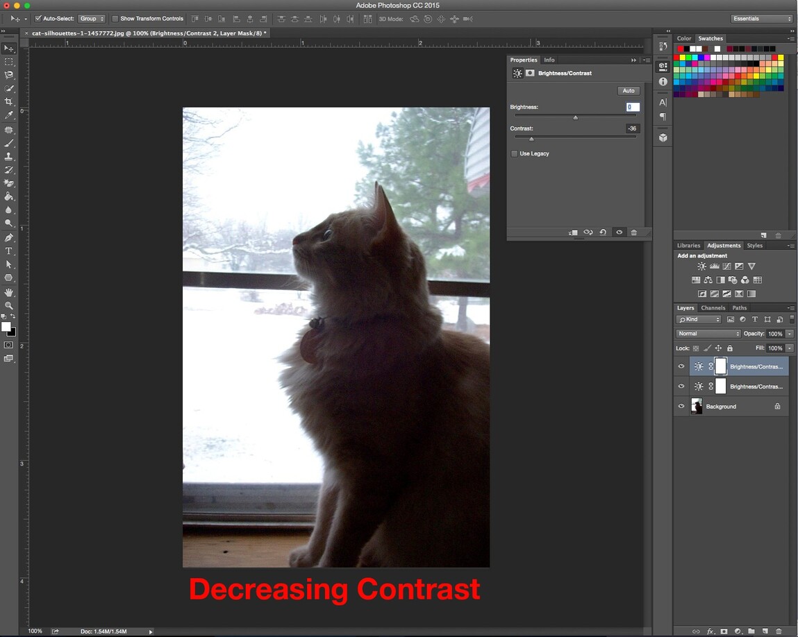 Tutorial Time: Adjusting Brightness and Contrast Using Photoshop | Diagram
