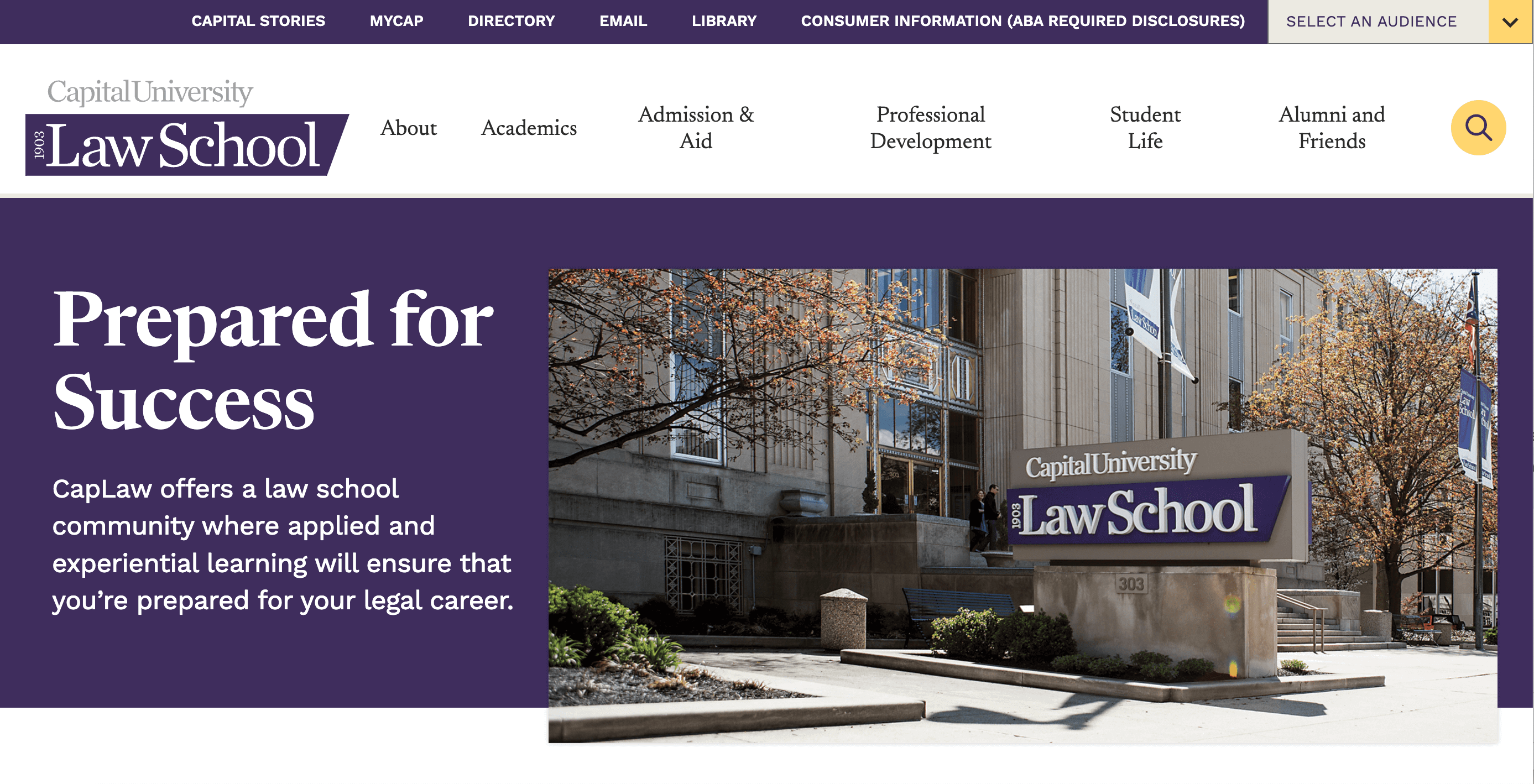 Capital Law School (multi-site variation)