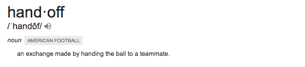 handoff-definition