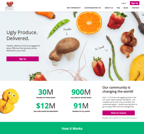 imperfect produce