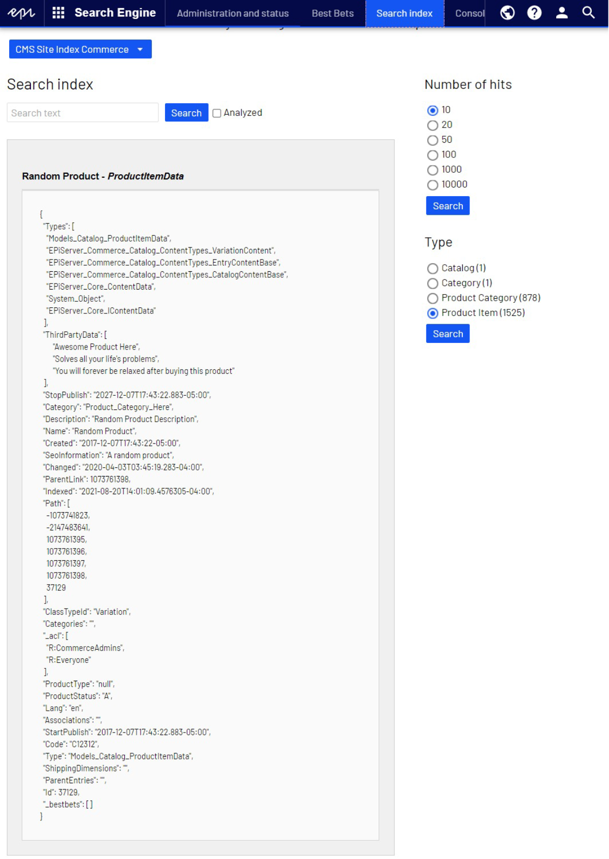 json-elasticsearch