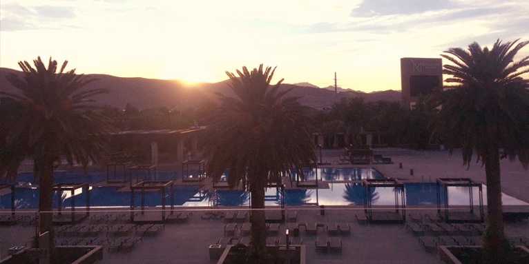 Sunset in Las Vegas
