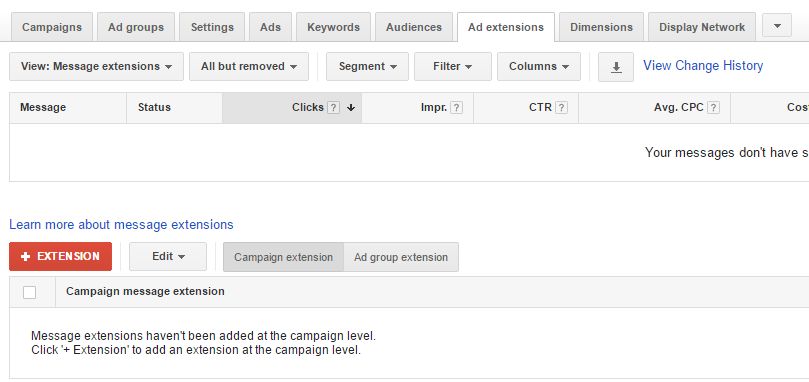 AdWords Ad Extensions