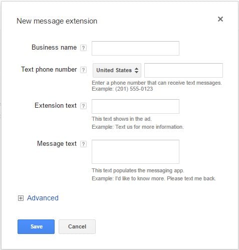 New Message Extension