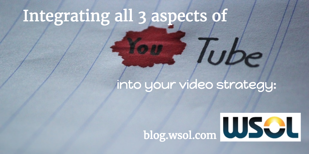 Integrating 3 aspects of YouTube into video strategy